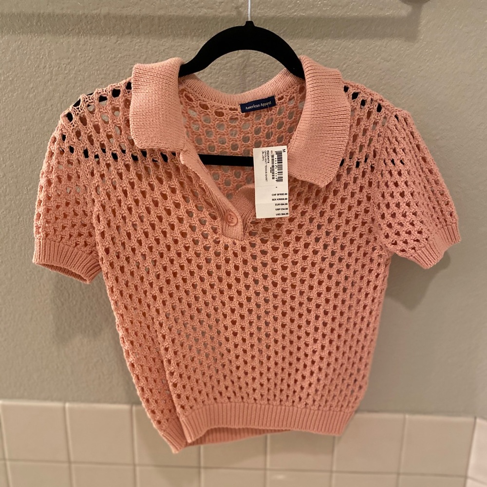 American Apparel Knit Top👛Cyber Monday